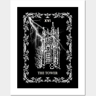 The Tower, Tarot card Posters and Art